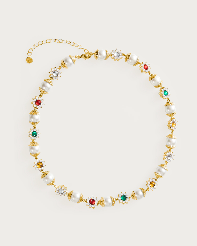 Daisy Perle Necklace